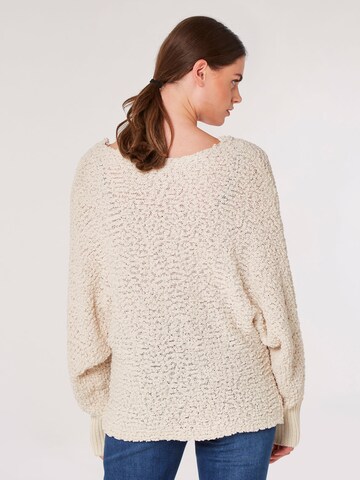 Pull-over ' ' Apricot en gris