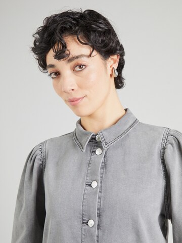 ONLY Shirt Dress 'ONLAlma' in Grey