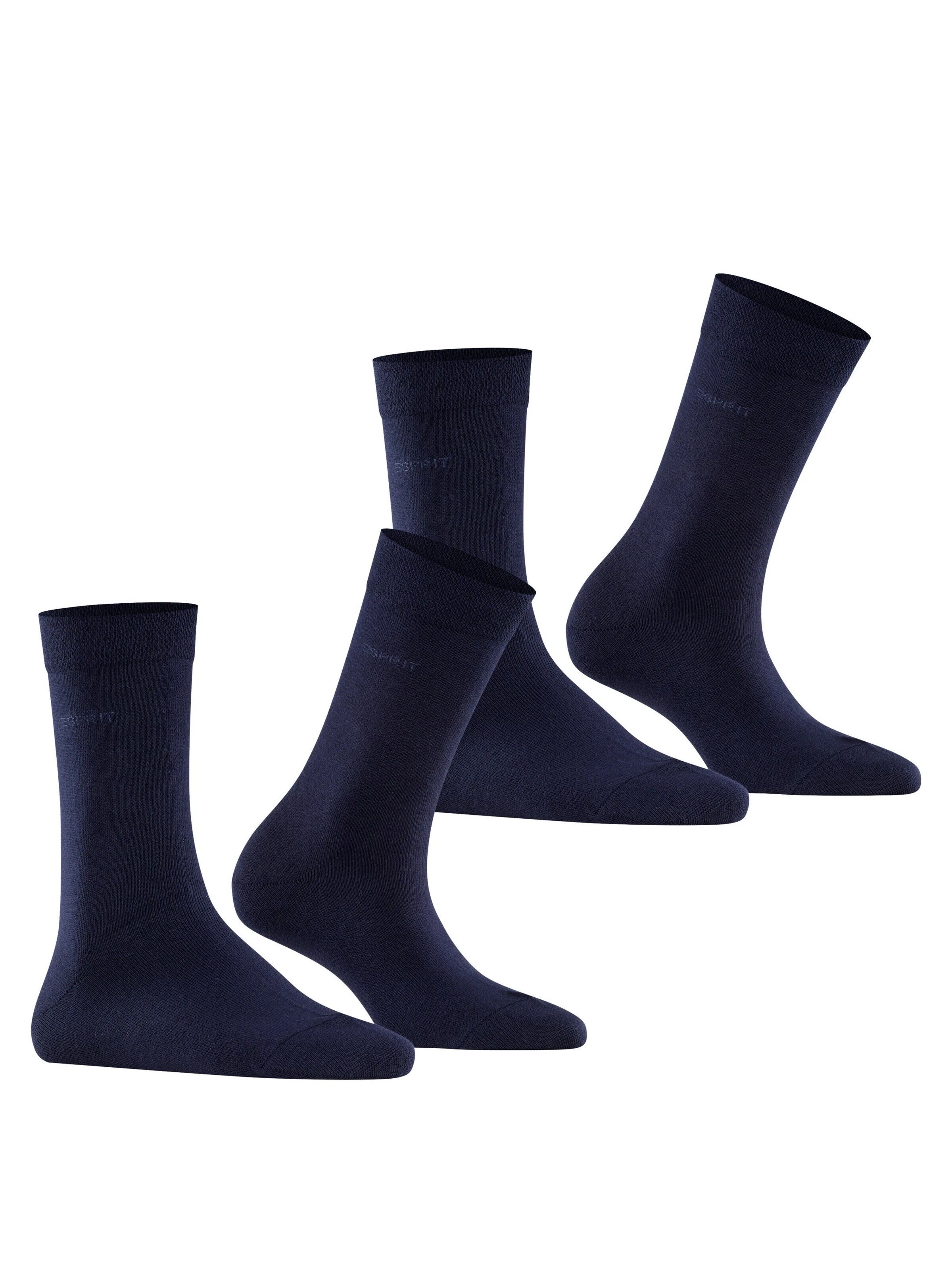 ESPRIT Socks 'Basic Easy 2-Pack' in Blue