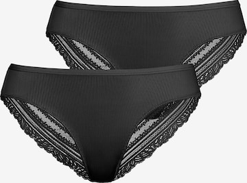 Slip di LASCANA in nero: frontale