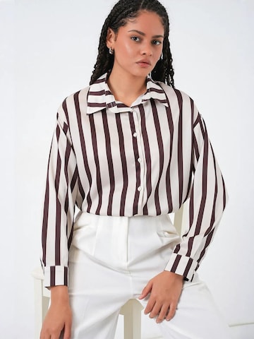 Bigdart Blouse in Bruin