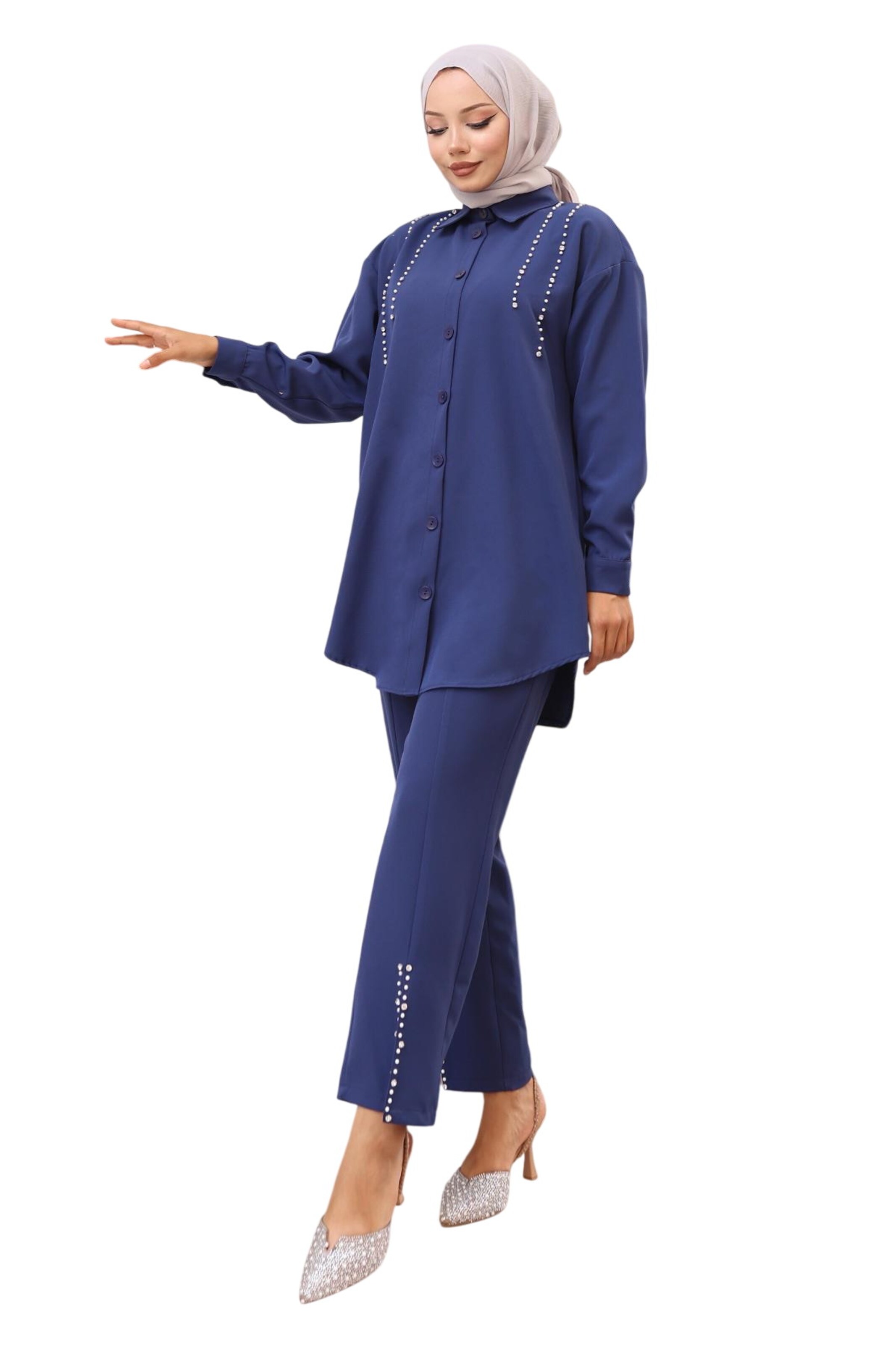 MODAMIHRAM Hosenanzug in Blau