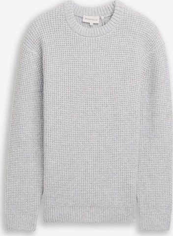 TOM TAILOR Sweater in Grey: front