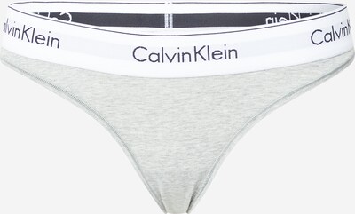 szürke / fekete / fehér Calvin Klein Underwear String bugyik, Termék nézet