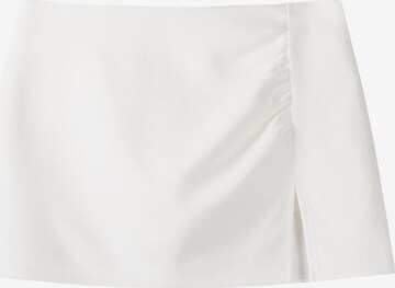 Bershka Nederdel i hvid: forside