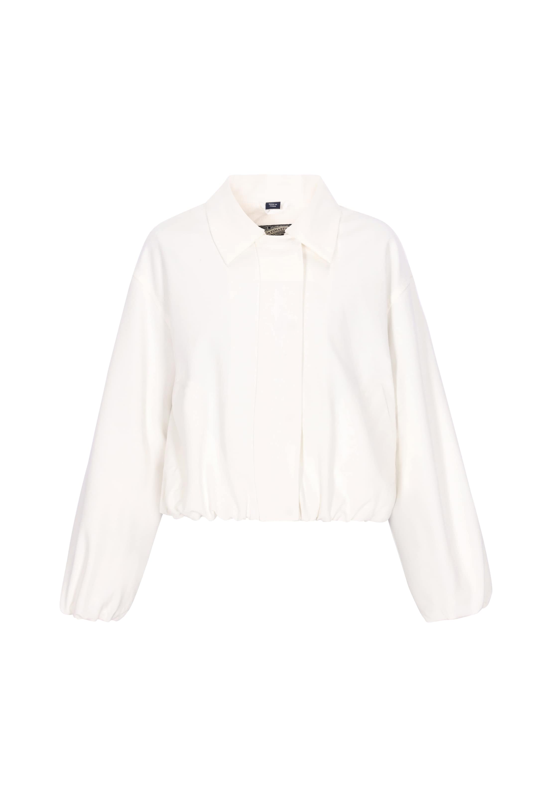 DreiMaster Vintage - Casaco meia-estação em branco: frente