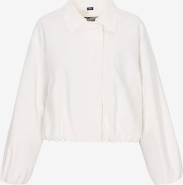 DreiMaster Vintage - Casaco meia-estação em branco: frente