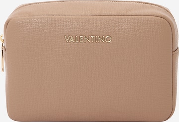 Geantă de cosmetice 'BEAUTIES' de la Valentino Bags pe bej: față