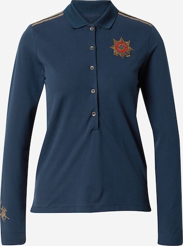 La Martina Shirt in Blauw: voorkant