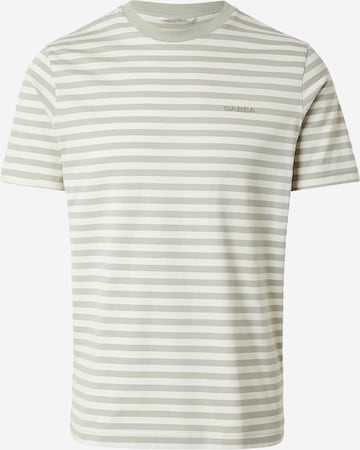 GABBA T-Shirt 'Dune' (GOTS) in Grün: Vorderseite