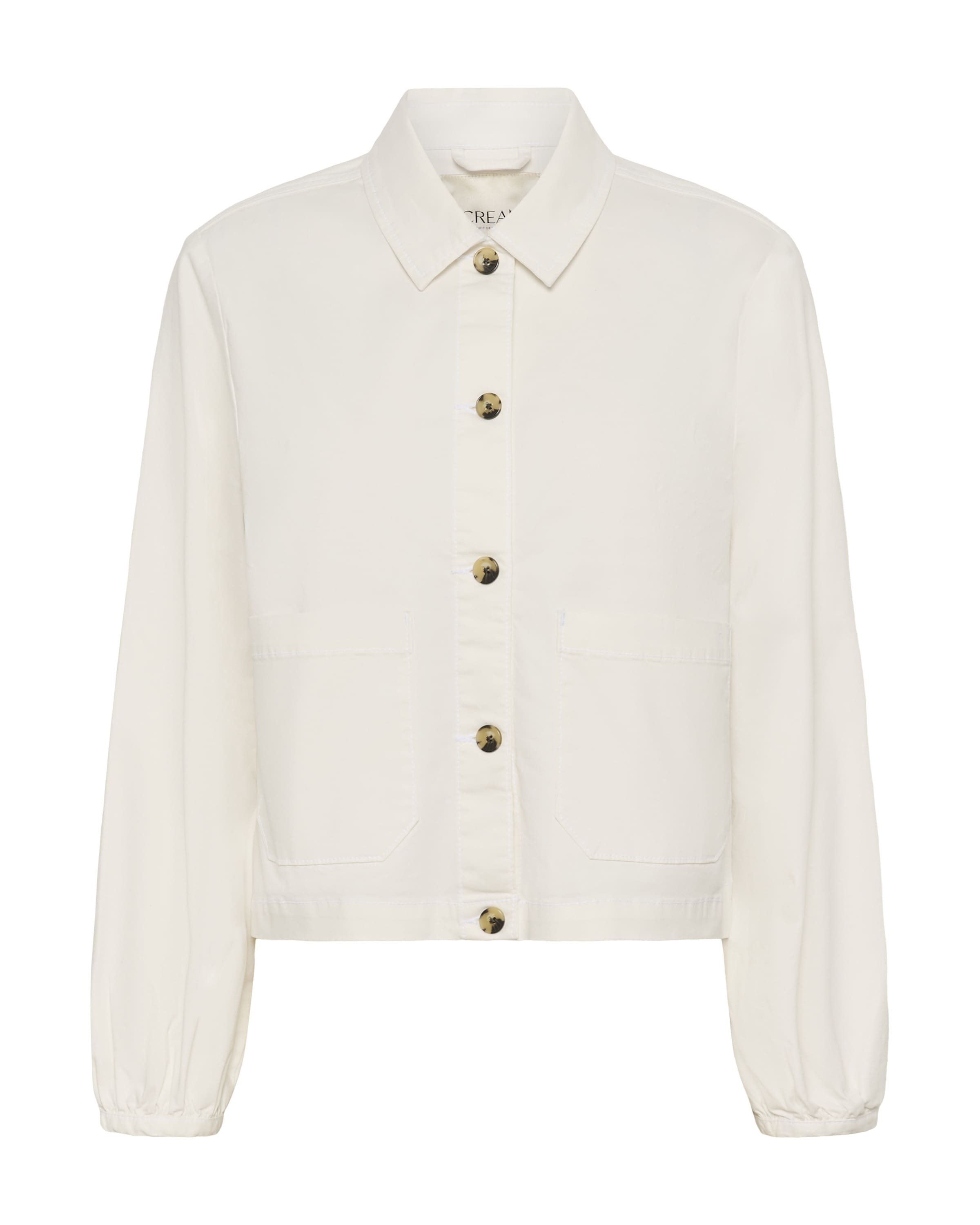 Cream Blouse 'CRBerta' in White: front