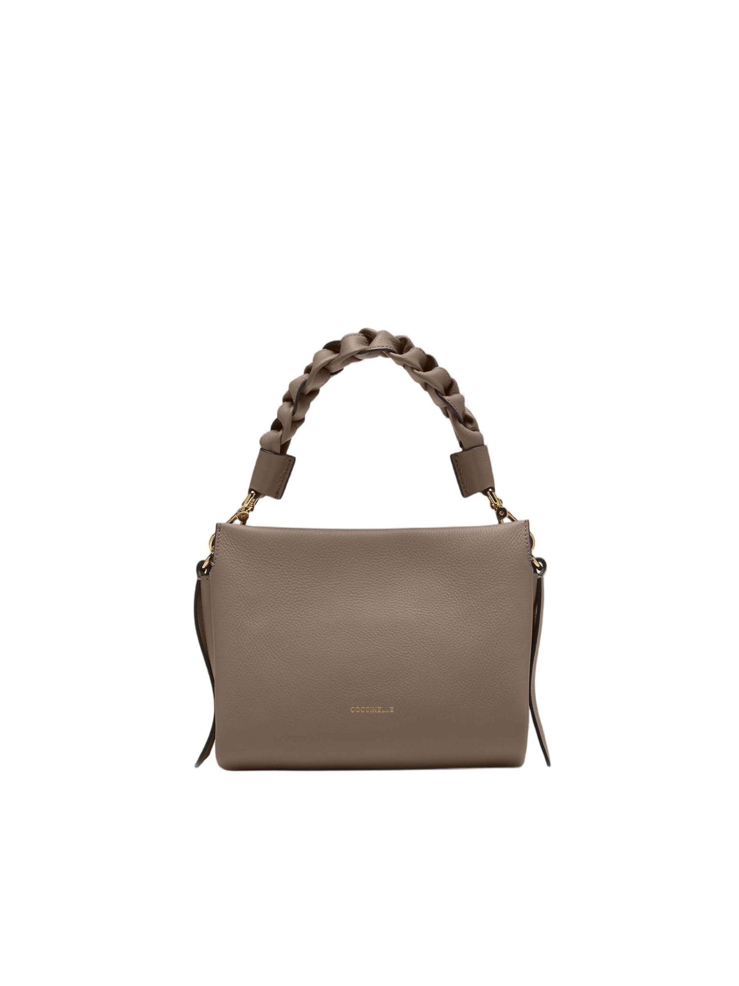 Coccinelle Handbag 'COCCINELLE Boheme S26 SS26' in Grey: front