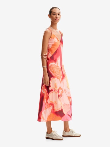 Desigual - Vestido 'Focus ' em laranja