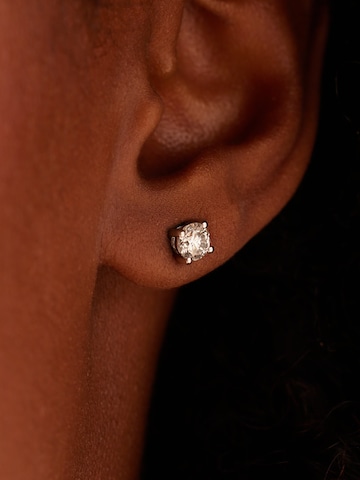 Lucardi Oorbellen 'Lieblich' in Zilver