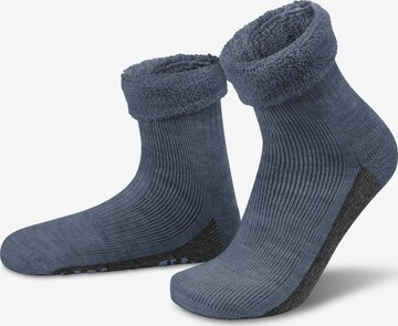 normani Socks in Blue: front