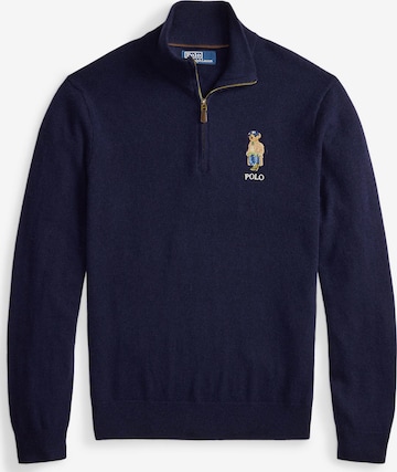 mėlyna Polo Ralph Lauren Megztinis: priekis