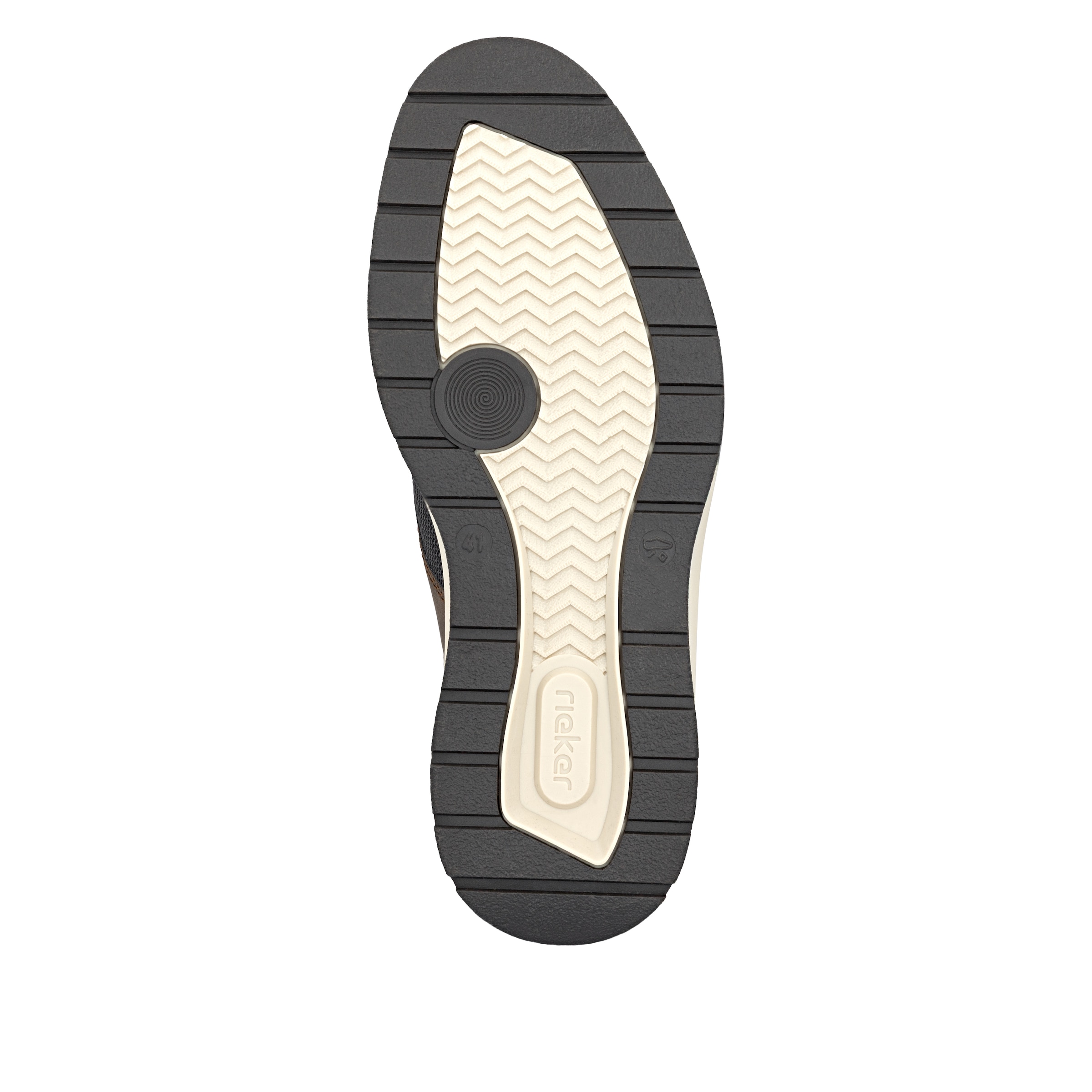 Chaussure de sport à lacets Rieker en marron