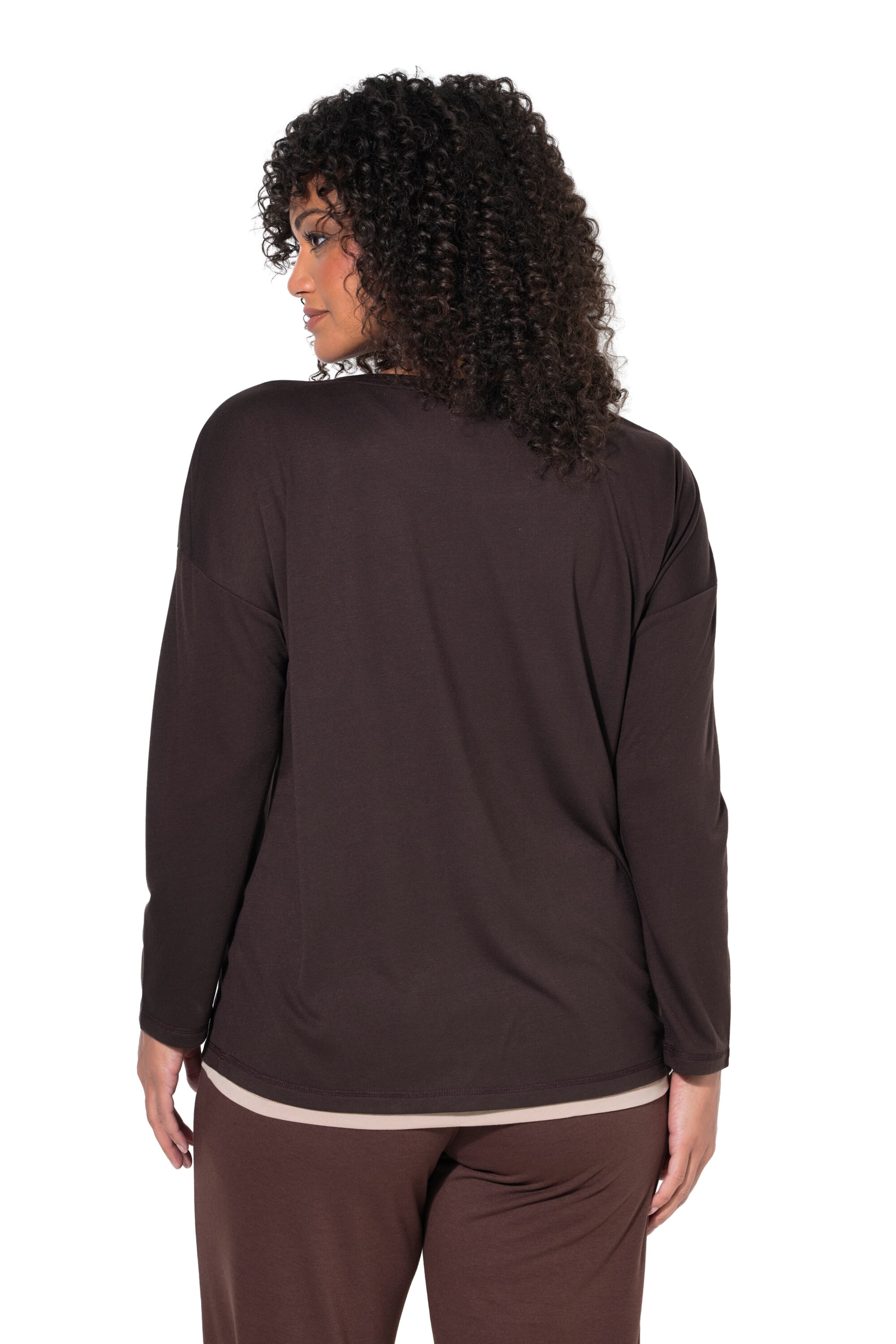 Ulla Popken Shirt in Braun