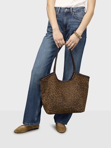 Nat&Nin Shopper ' MILAN ' in Bruin