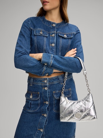 JOOP! Shoulder bag ' Frizzare Argento Lucille ' in Silver: front