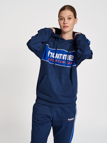 Hummel Athletic Sweatshirt 'Julian' in Blue