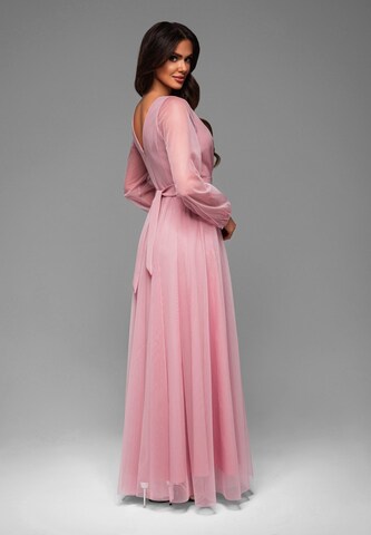 Robe de soirée Ombre en rose