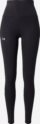 UNDER ARMOUR Skinny Sportbroek 'Meridian' in Zwart: voorkant