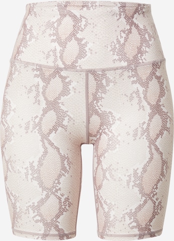 Varley Skinny Shorts 'Albury' in Beige: predná strana