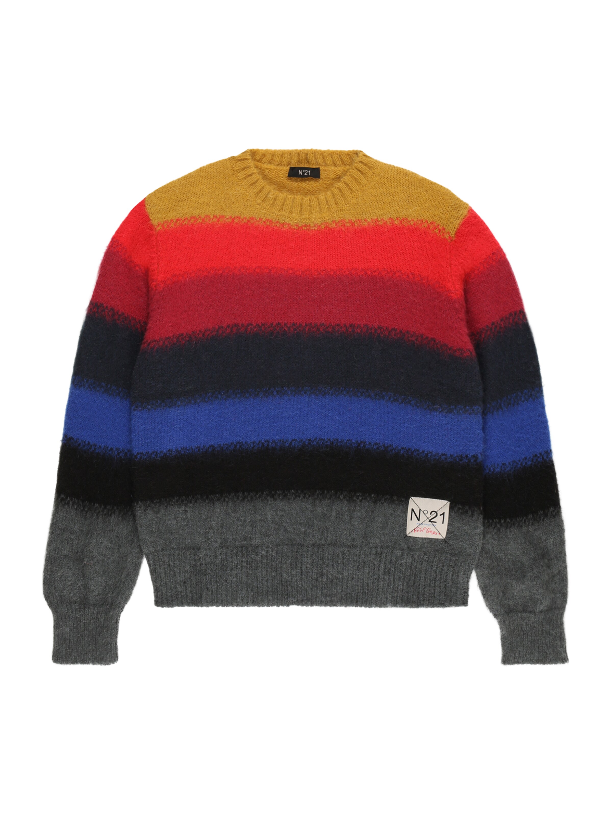 N°21 Sweater in Mixed colours: front