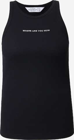 Studio Untold Gebreide top in Zwart: voorkant