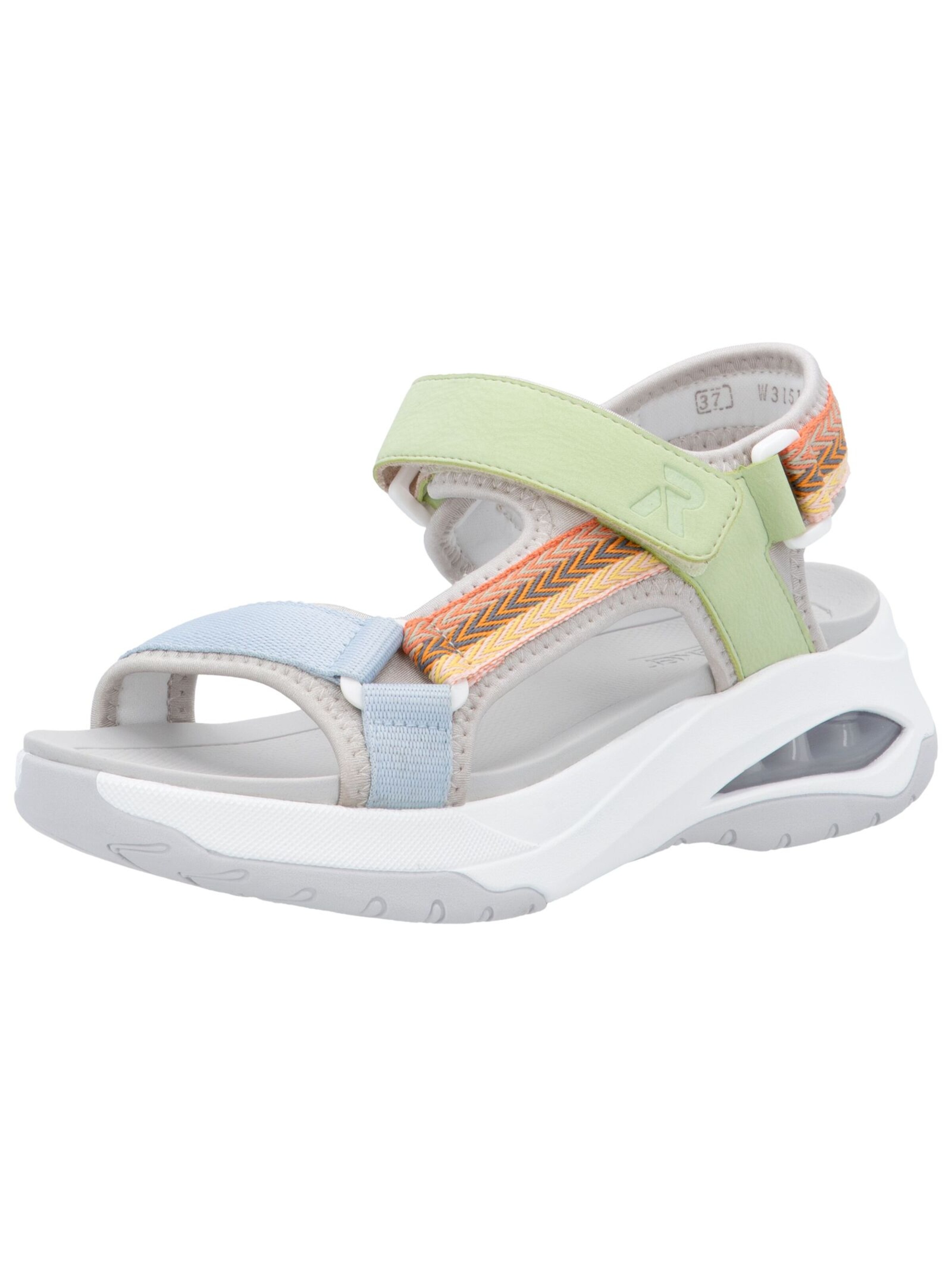 Sandalo da trekking di Rieker in colori misti: frontale