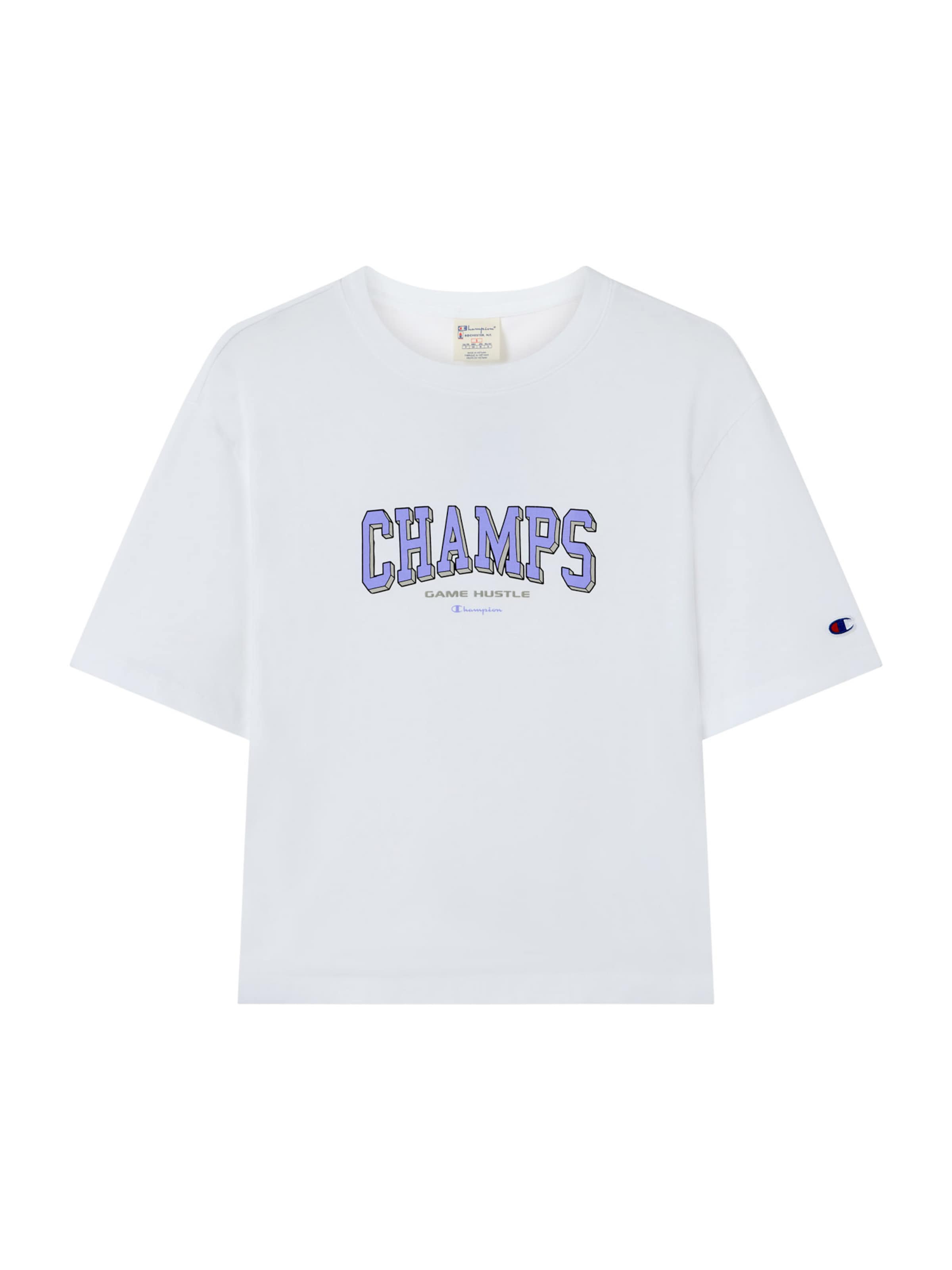 Champion Authentic Athletic Apparel T-shirt i vit: framsida