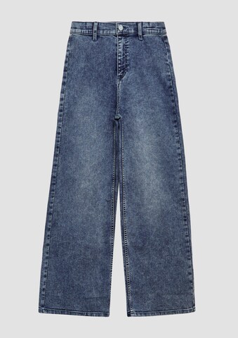 s.Oliver Wide leg Jeans in Blauw: voorkant