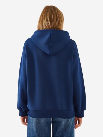 Bianco Lucci Sweatshirt in Blauw