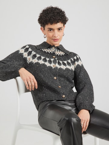 Aware Knit cardigan in Grey: front