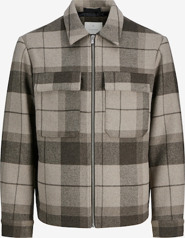 JACK & JONES - Chaqueta de entretiempo 'JPRBLURUSSEL' en marrón: frente