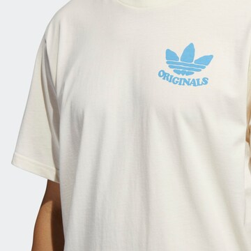 ADIDAS ORIGINALS T-Shirt 'Happy Earth' in Weiß