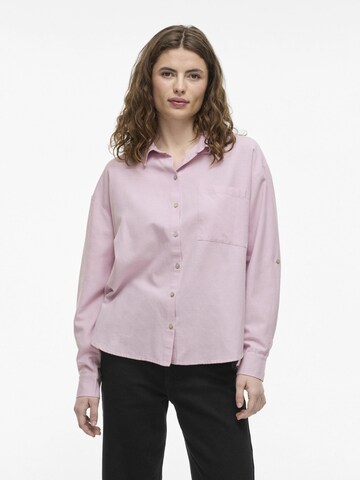 VILA Bluse i pink: forside