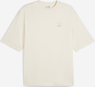 PUMA T-shirt 'BETTER CLASSICS' i beige: framsida