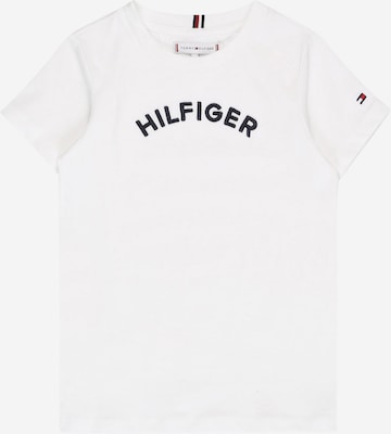 TOMMY HILFIGER Tričko – bílá: přední strana