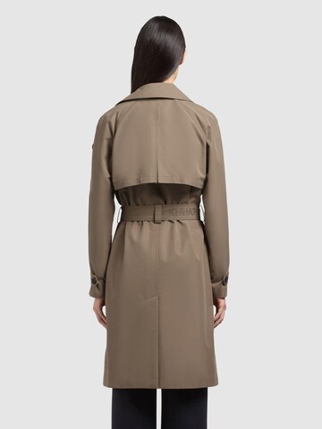 khujo Between-Seasons Coat in Brown