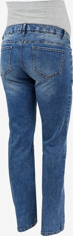 MAMALICIOUS Regular Jeans 'Aurora' in Blau