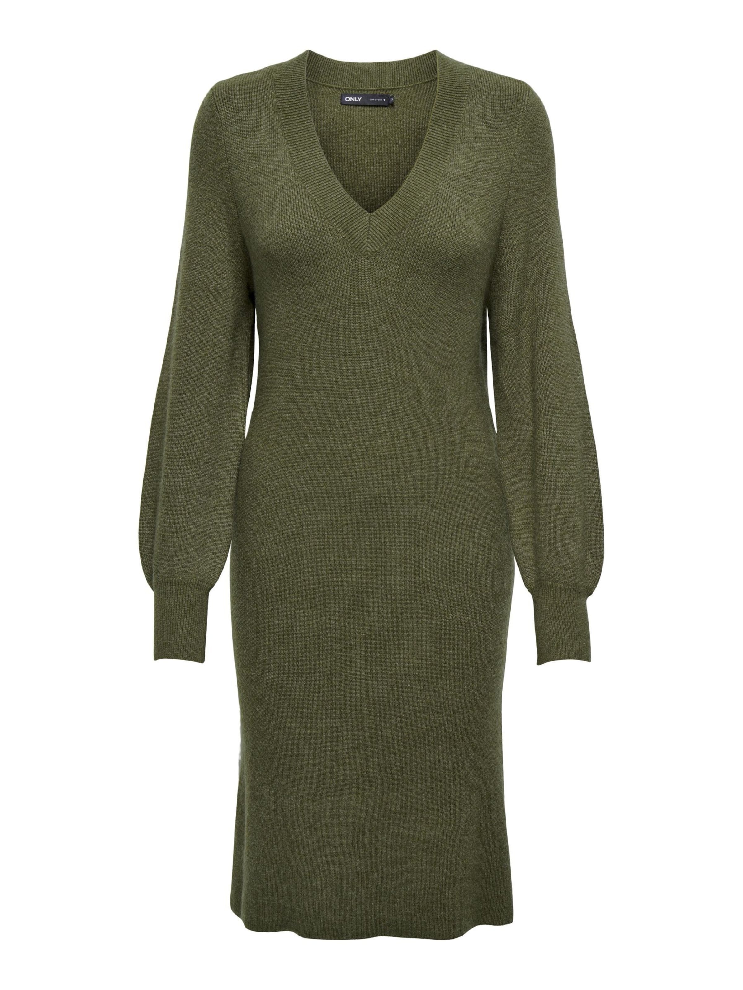 ONLY - Vestido de malha 'ONLKatia' em verde: frente