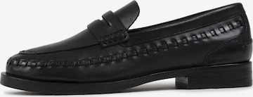 BRONX Classic Flats ' Next-Frizo ' in Black: front