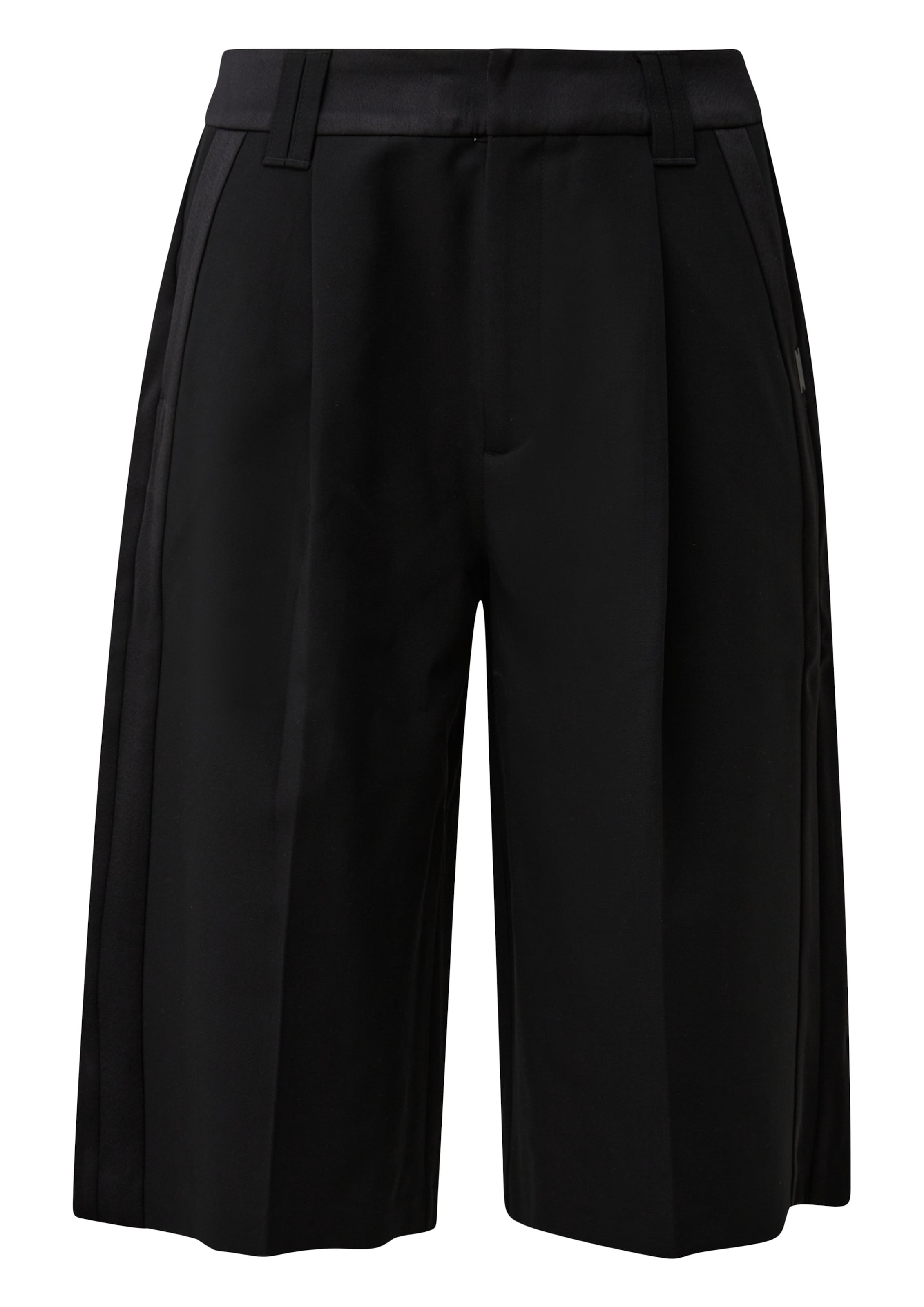 QS Bügelfaltenhose in schwarz, Produktansicht