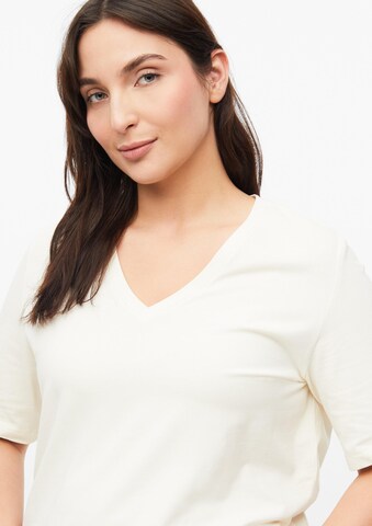 T-shirt s.Oliver CURVE en beige