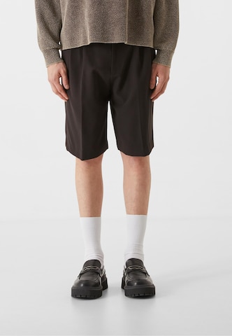 Lost Youth Loosefit Shorts in Schwarz: Vorderseite