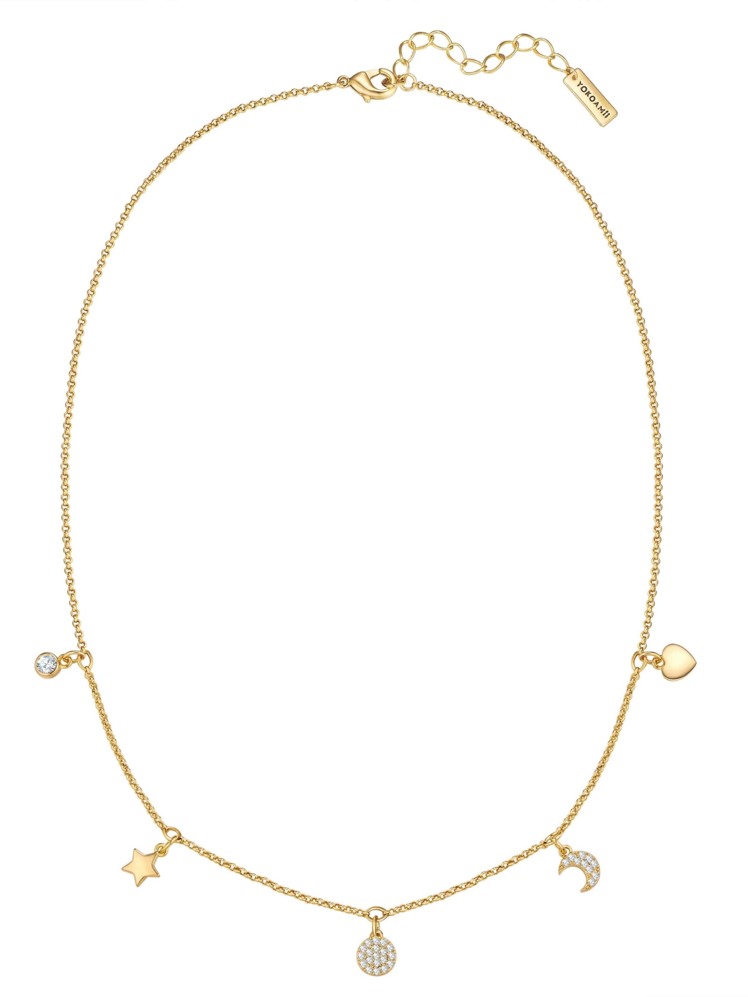Yokoamii Kette in Gold: Vorderseite