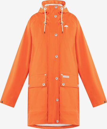 Palton funcțională de la Schmuddelwedda pe portocaliu: față