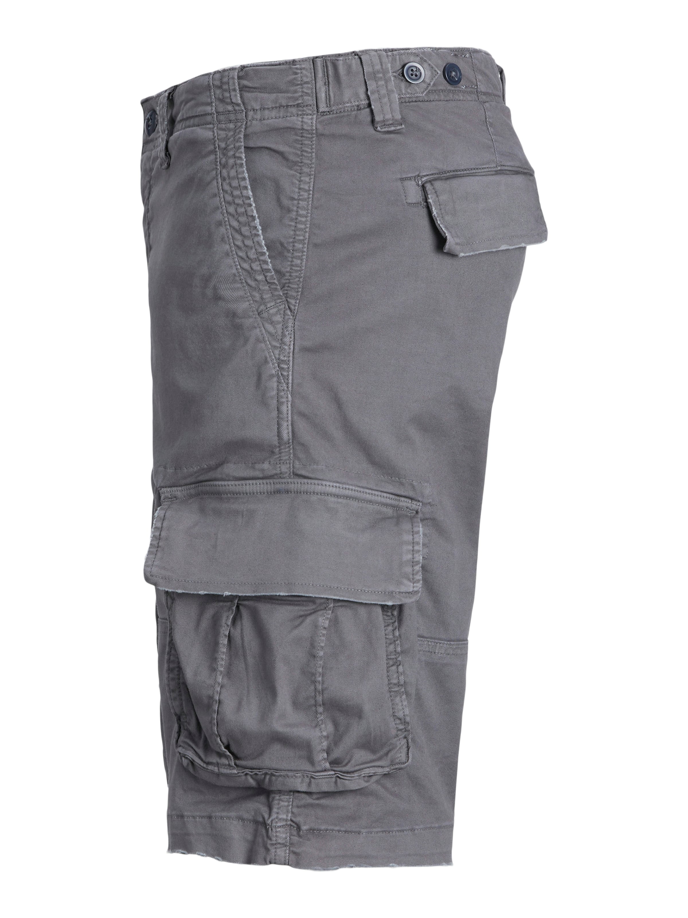 JACK & JONES Обычный Брюки-карго 'JPSTCOLE SEBASTIAN' в Серый